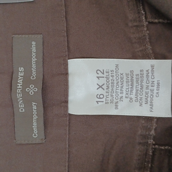 ✨3/$25✨ NWT - Denver Hayes Contemporary Fit Shorts - 16 X 12 - Picture 7 of 9